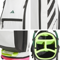 アディダス 2024 軽量 コードカオス JTY27 キャディバッグ【クーポン対象】【即日発送可】