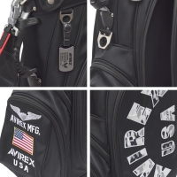 アヴィレックス AVG3S-BA3 セルフスタンドバッグ付キ キャディバッグ【クーポン対象】【即日発送可】