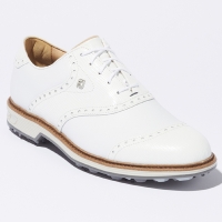 フットジョイ 2023 DRYJOYS プレミア ウィルコックス レース 54344W ソフトスパイク ゴルフシューズ【クーポン対象】【土日祝発送可】