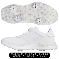 レディース アディダス 2024 ウィメンズ S2G BOA MDL00 ソフトスパイク ゴルフシューズ 女性用【クーポン対象】【土日祝発送可】